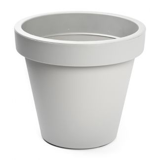 Ecken & Kanten Bloempot - Ø 35 centimeter (Buiten, Grijs) - 8719987487941