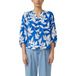 s.Oliver Blouse royal blue/koningsblauw / wit