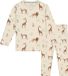 Prénatal Baby Pyjama Savanne - Jongens en Meisjes - Pyjama Kinderen - Dark Ecru - Maat 86