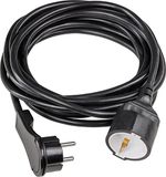 AS Schwabe 50522 Stroom Verlengkabel Zwart 5 m H05VV-F 3G 1,5 mm²