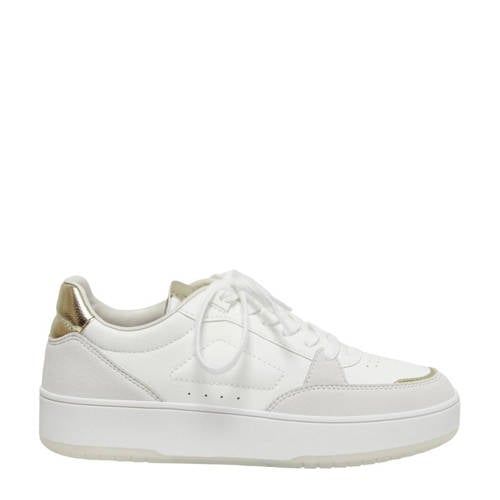 ONLY ONLSAPHIRE sneakers wit/goud