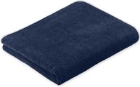Merkloos Goodivery ® Badhanddoek XXL handdoek - 100% katoen - marineblauw - 200 x 200 cm
