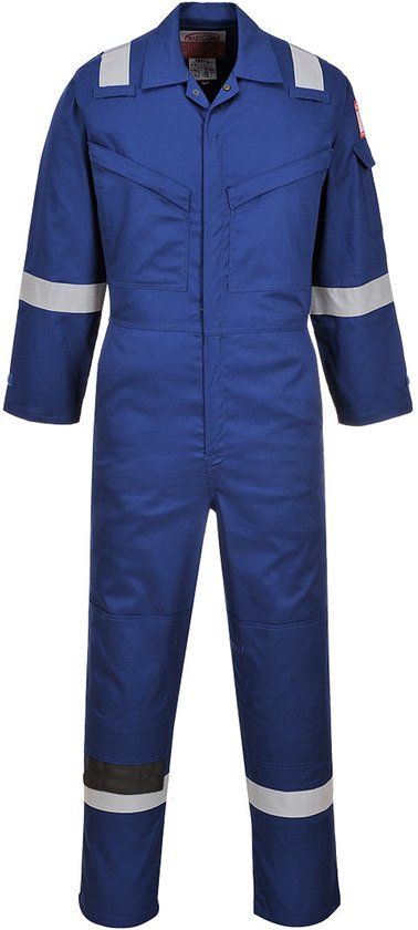 Portwest Super Lichtgewicht Antistatische Overall 210gm FR21 - Korenblauw - L