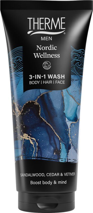 Therme Men Nordic Wellness 3-in-1 Wash - 6 x 200ml