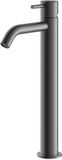 Hotbath Archie - Wastafelmengkraan - Zonder Waste - Hoog - Geborsteld Gunmetal PVD