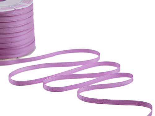Furlanis - Dubbel satijnen lint - heldere cyclamen - 6 mm x 25 m