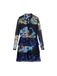 Desigual Blousejurk gemengde kleuren / zwart