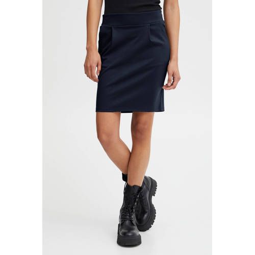 ICHI KATE Skirt - Dark Blue