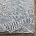 Safavieh Bohemian Indoor Hand Tufted Abstract Collection, ABT340, in Blue / Ivory, 61 X 91 cm
