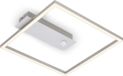 Briloner NICI LED Plafondlamp met bewegingsmelder - Aluminium - 12.5W