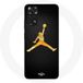Maniacase Hoesje voor Xiaomi Redmi Note 11S 4G Air Michael Jordan Logo Geel