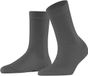 FALKE Fable Estate eenkleurig wol sokken dames grijs - maat 39-42