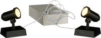 Luville - Lamp Zwart - Set of 2