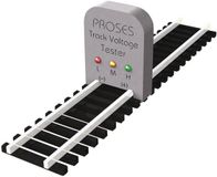 Proses PVT-001 H0, 00, Z, N, TT Spanningstester 2-railsysteem