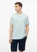 s.Oliver - Mannen - Gestructureerd T-shirt met manchetten - Licht turquoise - Maat S