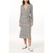 Scotch & Soda Robe en maille à manches longues à pois abstraits Taille : XS