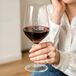 YourSurprise Verre à vin rouge personnalisé - Verre en cristal - 4 pièces