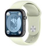 By Qubix Qubix Siliconen sportband Lichtgroen geschikt voor Huawei Watch Fit 5 / 4 / 3