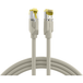 Draka Patchkabel RJ45 Patchkabel Cat.6A S/FTP LSZH, UC900 TM31 grau 2m - 1 VPE = 5 Stück