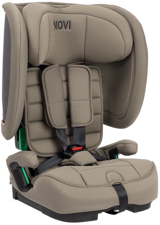 Novi Baby Morris I-Size Autostoel - Dark Taupe - Inclusief Draagtas