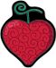 Herding Coussin Fruit une pièce Op-op 35 cm Rouge