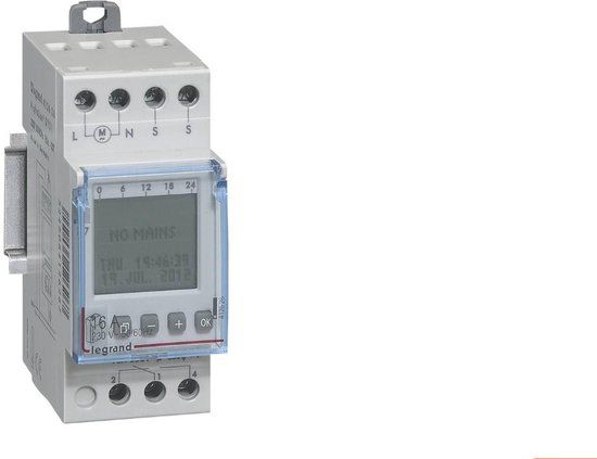 Legrand Microlux Schemerschakelaar voor DIN-rail - 412626 - E359B