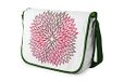 Bonamaison Sac bandoulière imprimé numérique avec sangle kaki pour filles et garçons, sacs de courses pour écoliers, sacs à bandoulière, taille : 29x36 cm