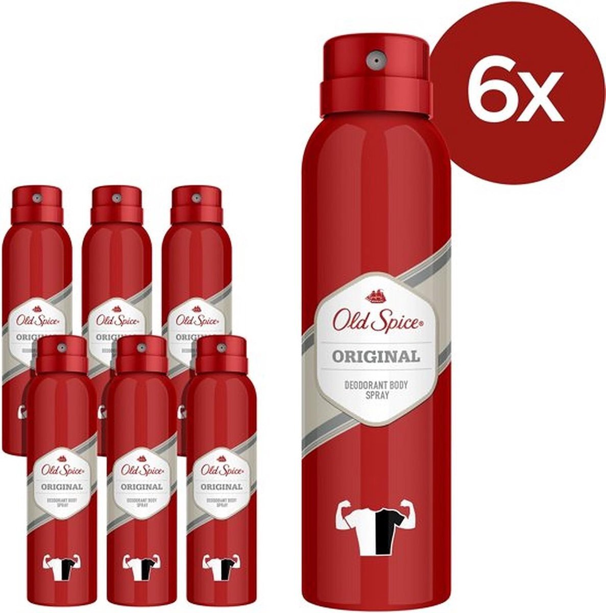 Old Spice 6x Deospray – Original