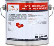 DCC Excellent Aqua Grondverf - 20L - RAL 9016 | Verkeerswit
