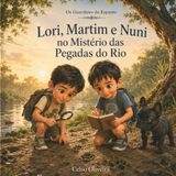 Lori, Martim e Nuni no Mistério das Pegadas que Desapareciam: OS Guardiões do Espanto, Livro 2