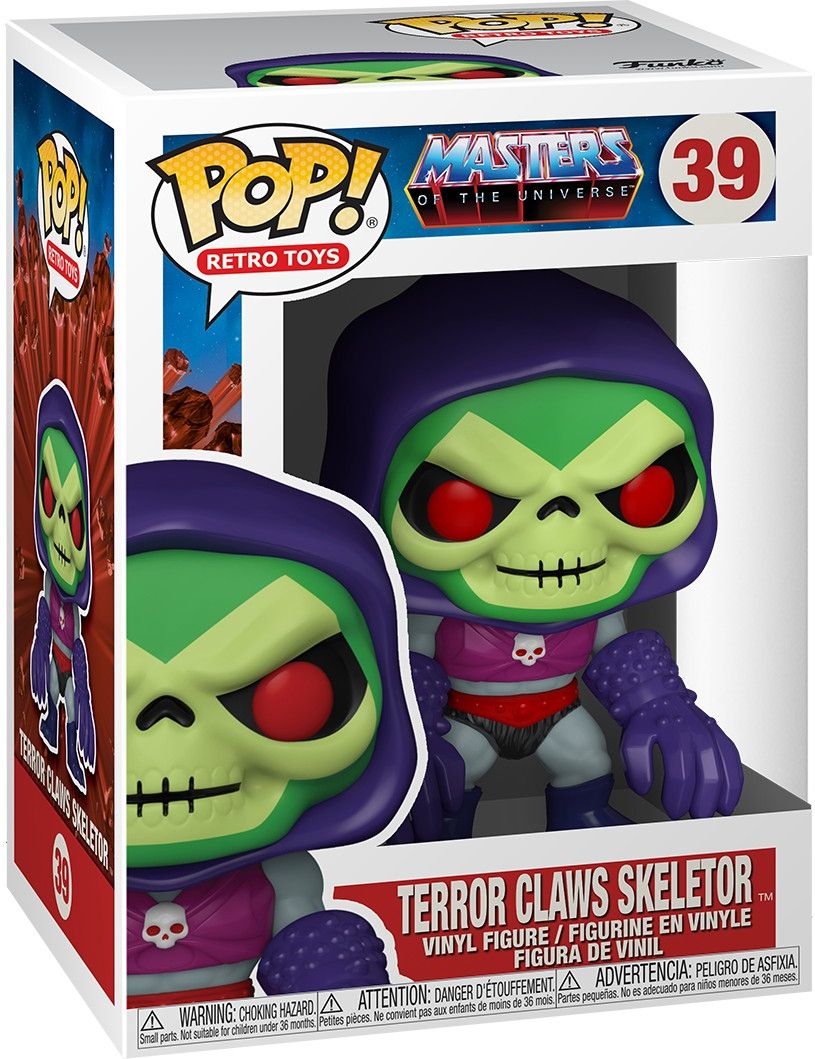 Funko Masters of the Universe Pop Vinyl: Skeletor With Terror Claws - 0889698514392