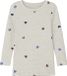 NAME IT NMFNUTTI LS TOP NOOS Blouse Fille Manches Longues Col Rond Coton Modal Élasthanne Peyote Melange Taille 104