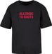 Miss Tee Allergic To Idiots T-shirt femme Noir M