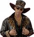 Widmann Verkleed ketting - goud - 60 cm - pimp - gangster - Carnaval verkleed sieraden