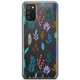 ERT GROUP mobiel telefoonhoesje voor Samsung A02S origineel en officieel erkend Babaco patroon Plants 014
