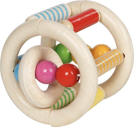 Goki Touch ring elastic roller Ø= 6 - Multikleur