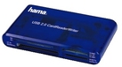 Hama 35-in-1 USB 2.0 Card Reader - Blue