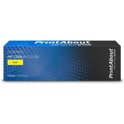 PrintAbout Compatible HP 220A (W2202A) Toner Yellow - Single Pack