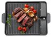 Plaque de cuisson pour cuisinière à gaz avec revêtement antiadhésif