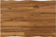 vidaXL Tafelblad Rechthoekig 80 x 40 x 3,2 cm Naturel Glas