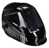 SIXTOL WELDING MASK PRO VIEW | automatische lashelm | groot vizier 100×97 mm | DIN 5–9/9–13 | zwart
