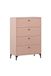 Schildmeyer Smash 701904 Commode, abrikooskleur, 80,1 x 40 x 116,7 cm