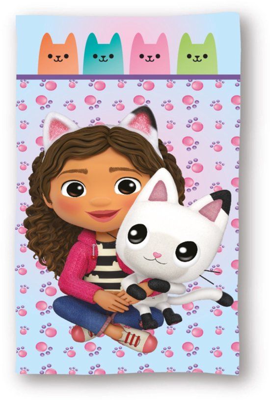 4KidsOnly Mister License Gabby's Dollhouse strandlaken