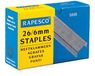 Rapesco Nietjes 26/6 5000X