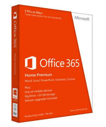 Microsoft Office 365 Home Premium - Frans - 1 jaar - 1 licentie