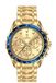 Montres Prestige Classic MPW-0336 Montre Homme - Mouvement Quartz - Métal avec Cadran Doré - 44 mm