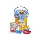 Carioca Creatieve set voor baby's, bevat 8 modelleerpasta Baby Do 40 g plus 6 modelleergereedschappen, bevat tarwe, 14-delig