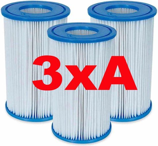 Intex Filterpatroon 3-pak 29003 - Wit