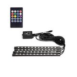 VoltShine RGB laagspanning LED-strip, 4 x 0,225 m