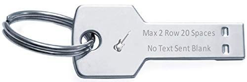 Select Gifts Sleutelhanger Flash Memory Stick USB 16 GB Rock Gitaar Gegraveerd